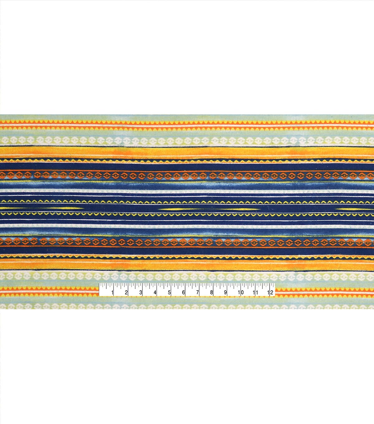 Sunset Stripe Super Snuggle Flannel Fabric