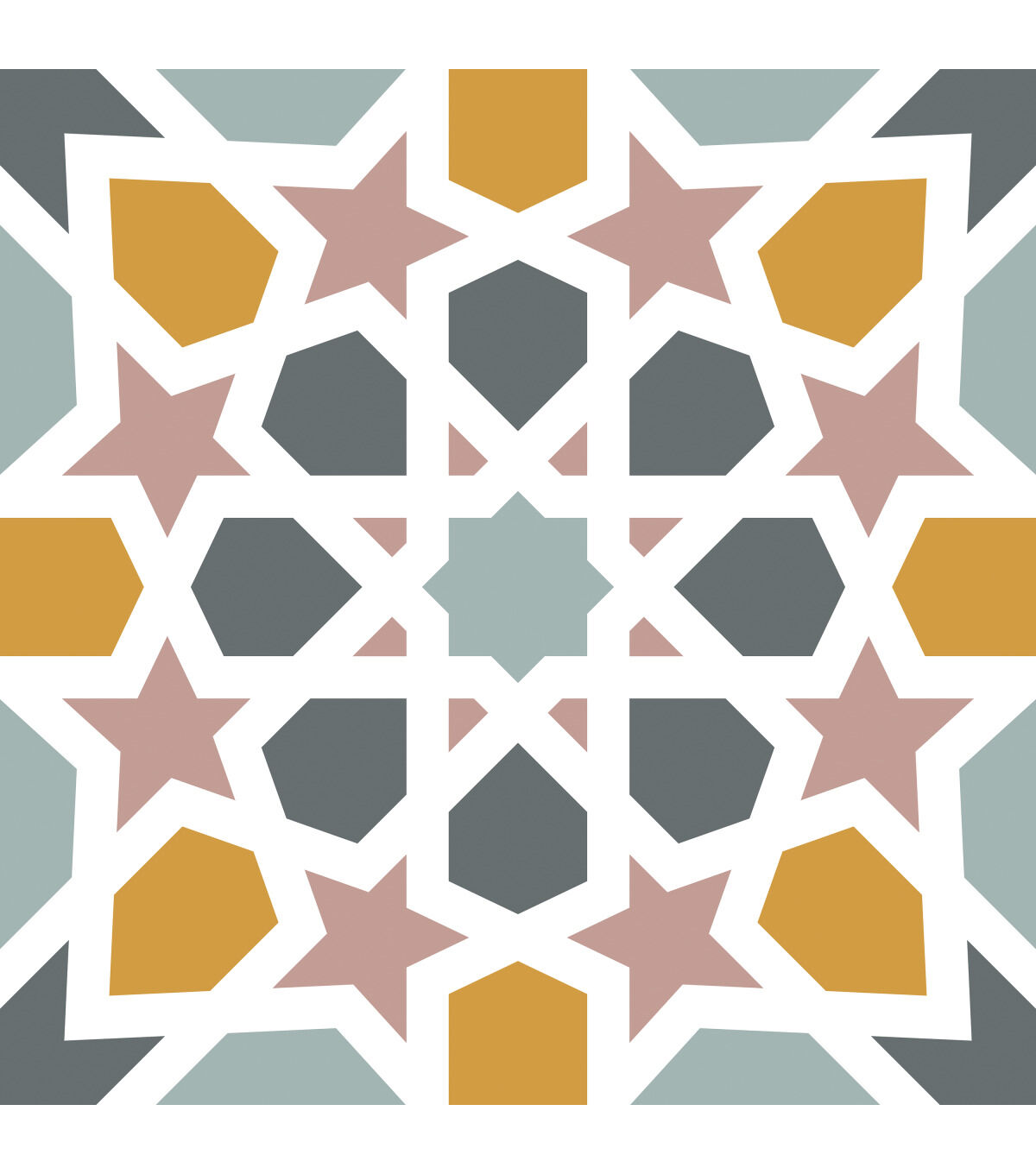 Calliope Colorful Moroccan Peel And Stick Floor Tile