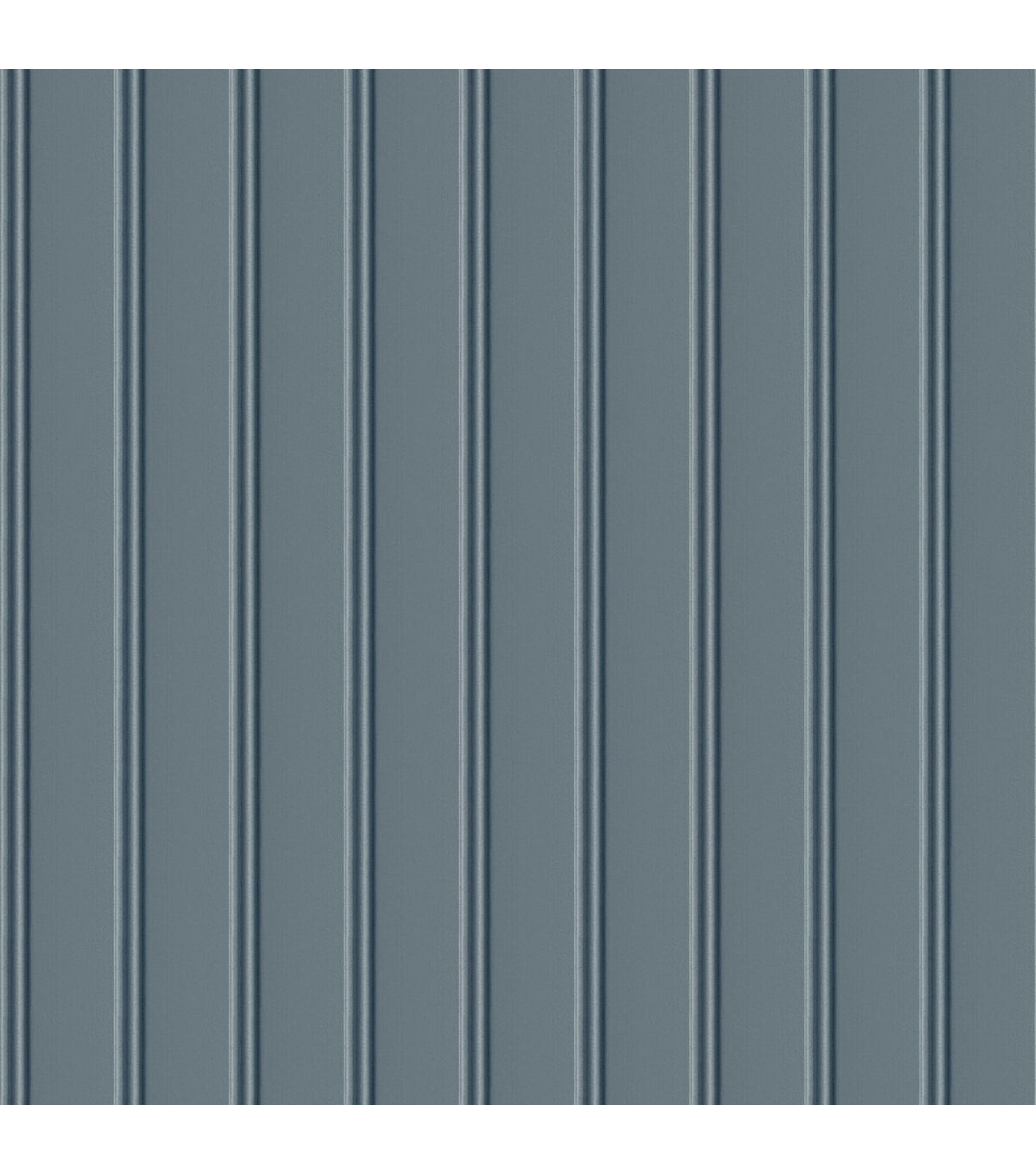 RoomMates 20.5 x 16.5' Blue Beadboard Peel & Stick Wallpaper