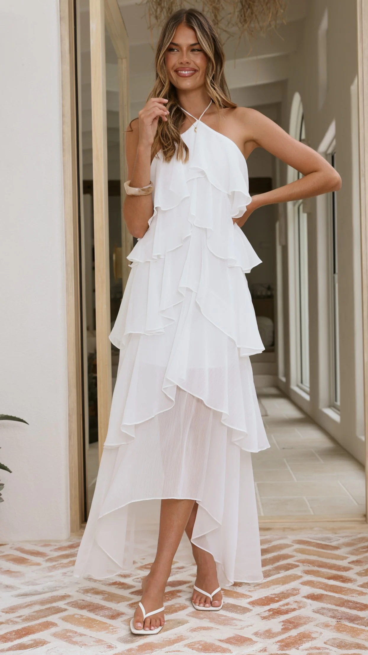 Soho Maxi Dress - White