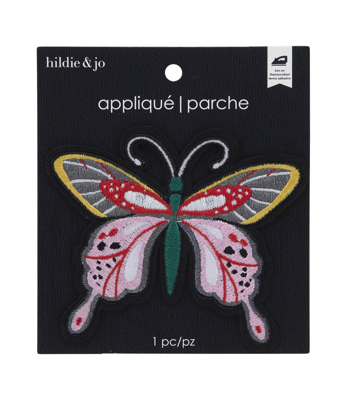 3.5 Vibrant Butterfly Iron On Patch by hildie & jo