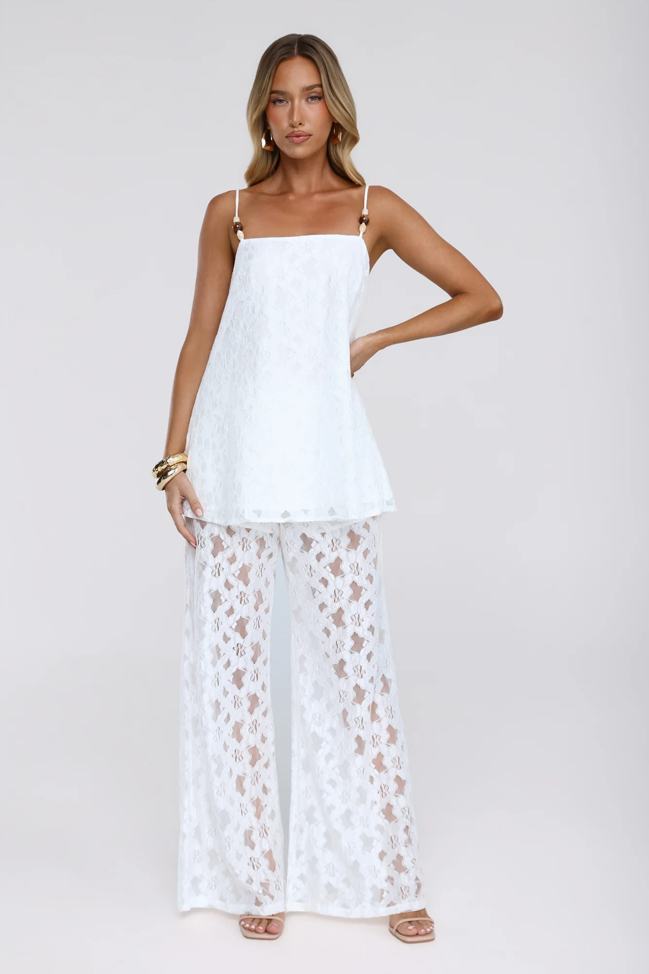Dream Big Lace Set White