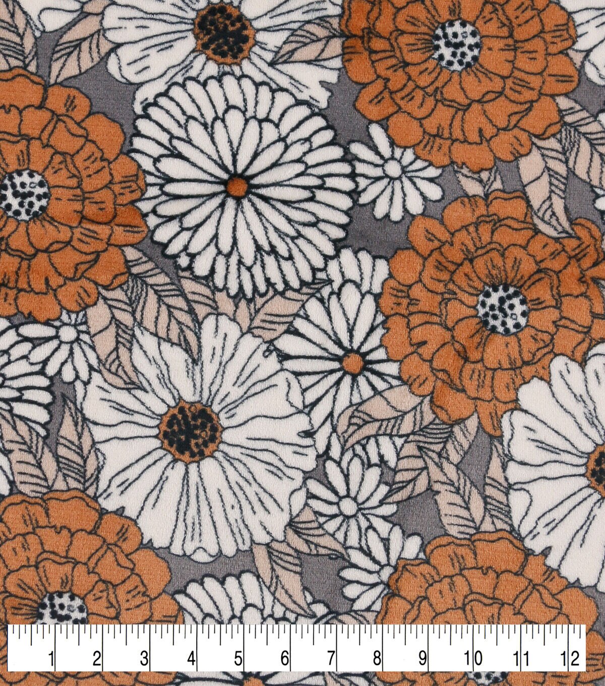 Sew Lush Large Fall Floral Fleece Fabric