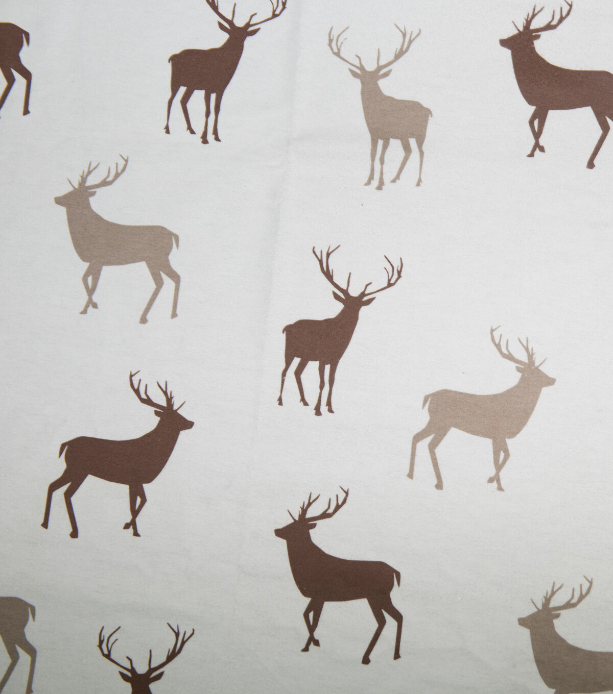 Deer Super Snuggle Flannel Fabric