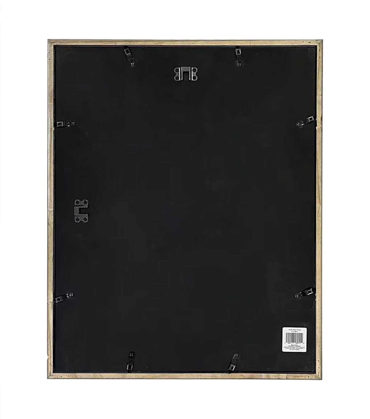 Innovative Creations Black Wooden Frame with Mat 16x20