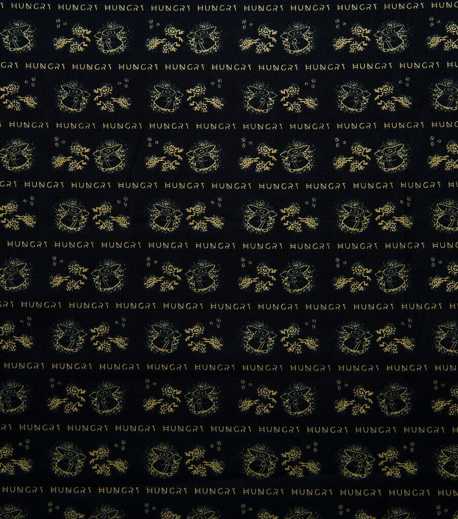 Star Wars Mandalorian Hungry Cotton Fabric