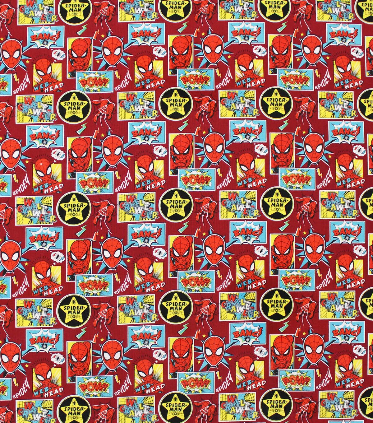 Spiderman Cotton Fabric Outside the Box