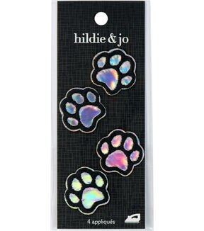 1 Paws Iron On Patches 4ct by hildie & jo