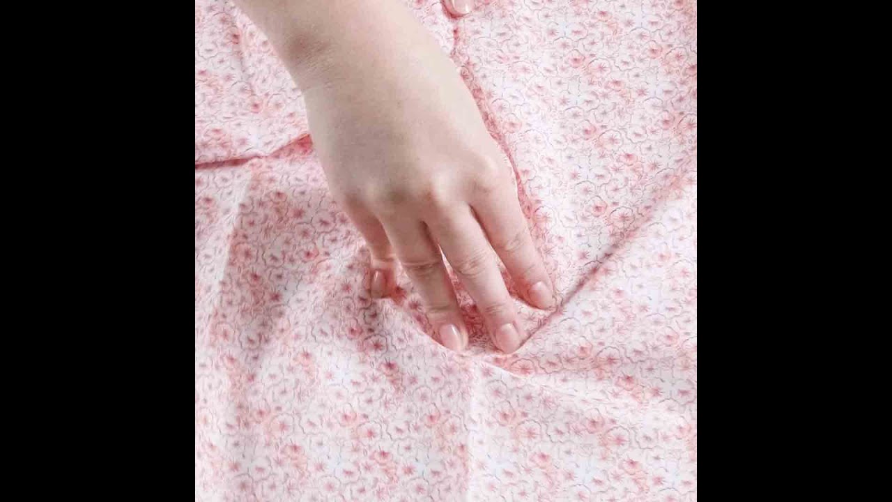 Graphic Mini Floral Packed Red Premium Cotton Lawn Fabric