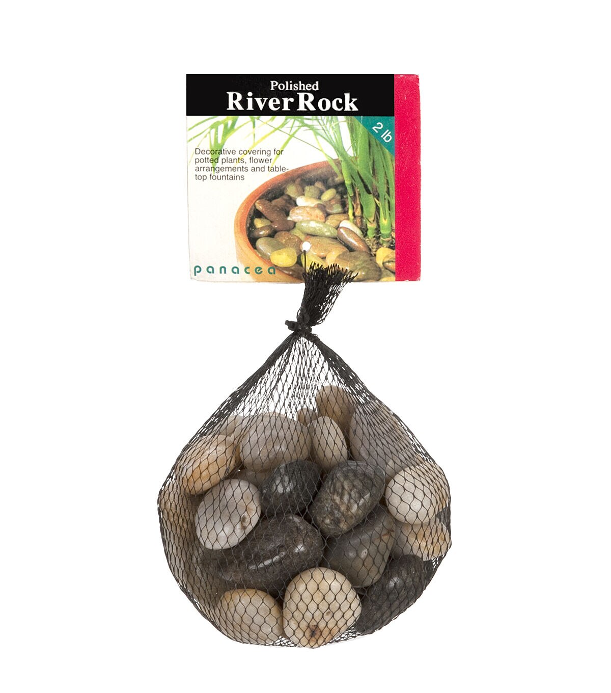 Panacea 2lb Assorted Polished River Rocks