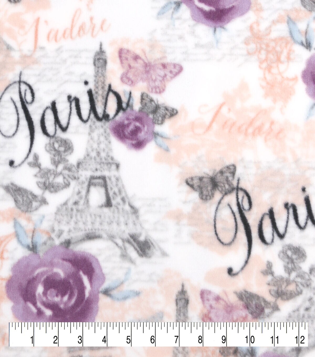 Orchid Paris Anti Pill Fleece Fabric