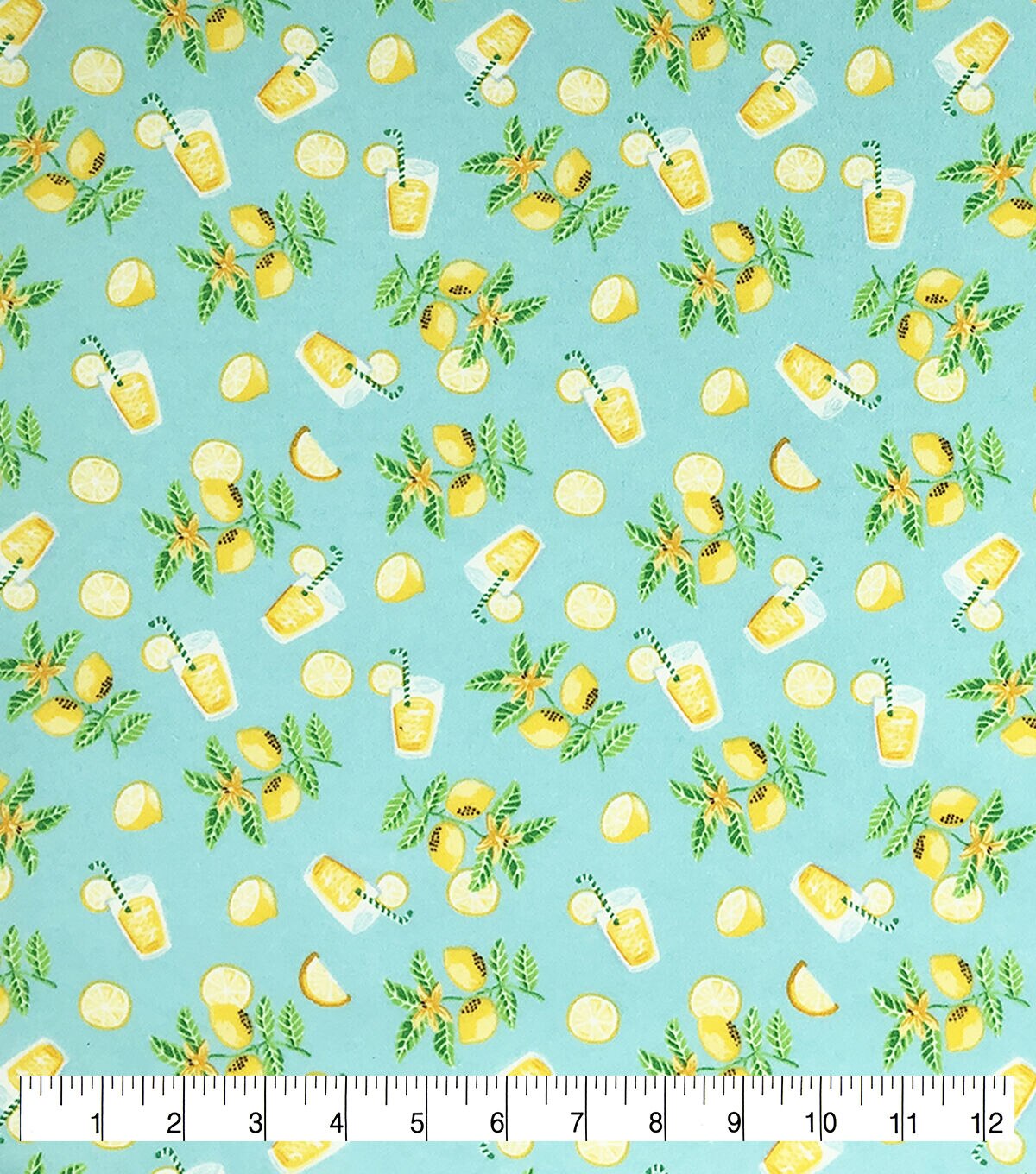 Super Snuggle Flannel Fabric Lemonade