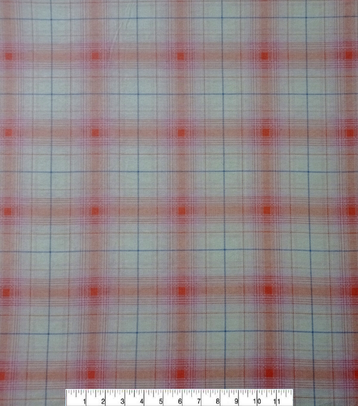Eddie Bauer Melon Plaid Flannel Prints Fabric