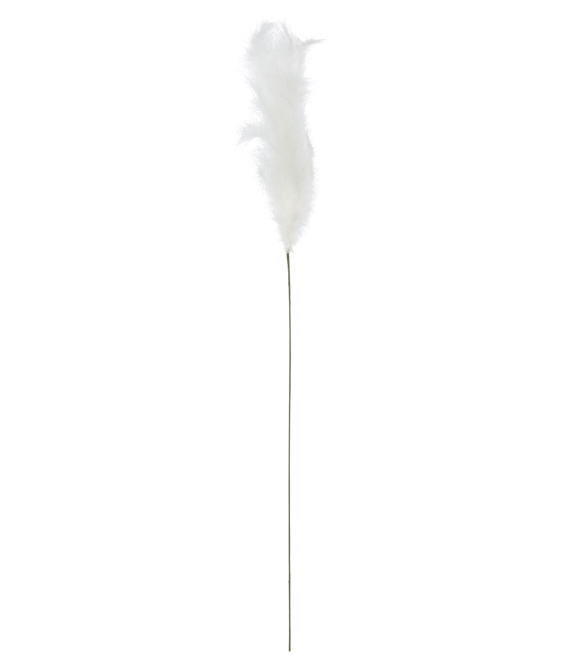 27 White Feather Stem by Bloom Room