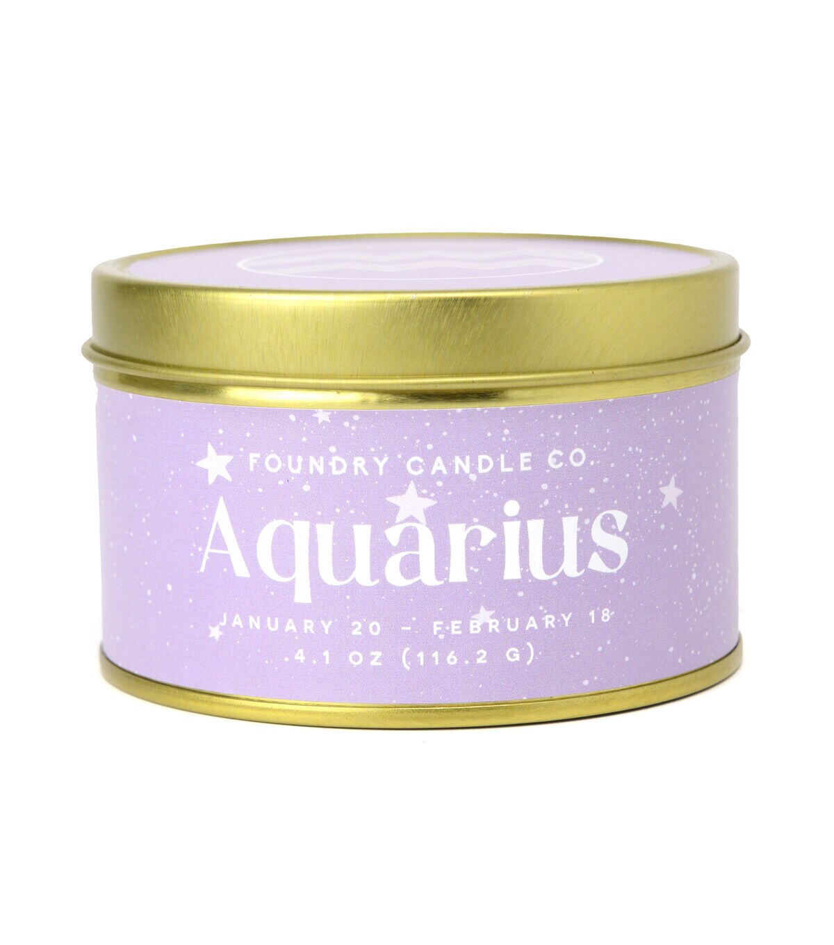 Foundry 4oz Zodiac Scented Candles in Tin