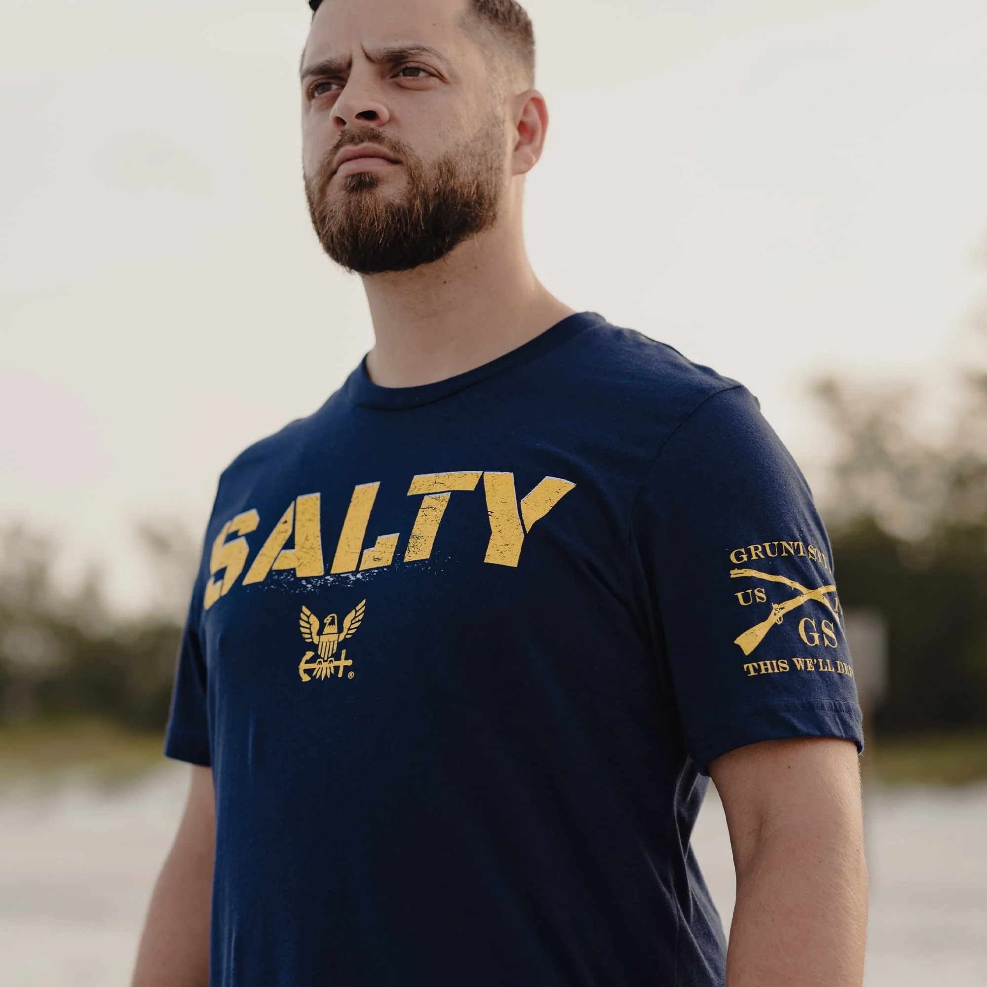 USN - Salty 2.0 T-Shirt - Navy
