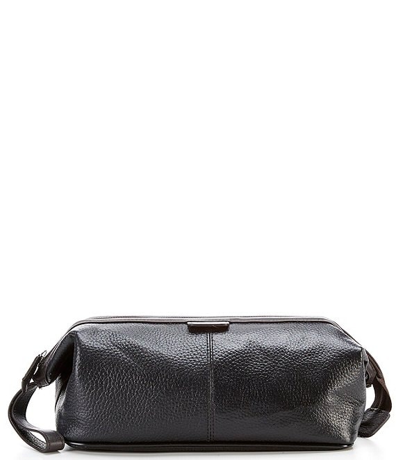 Wide Mouth Leather Travel Kit