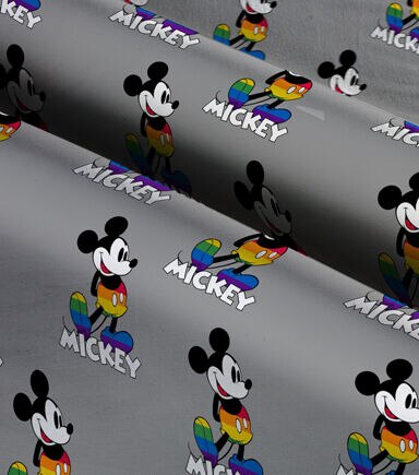Pride Mickey Celebration Disney Cotton Fabric