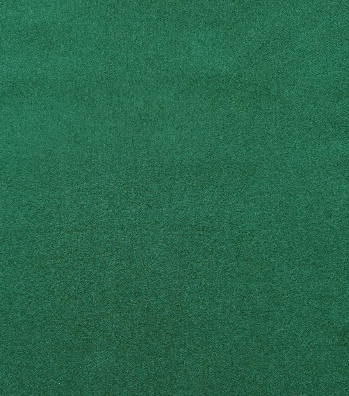 Heathered Green Solid Luxe Flannel Fabric
