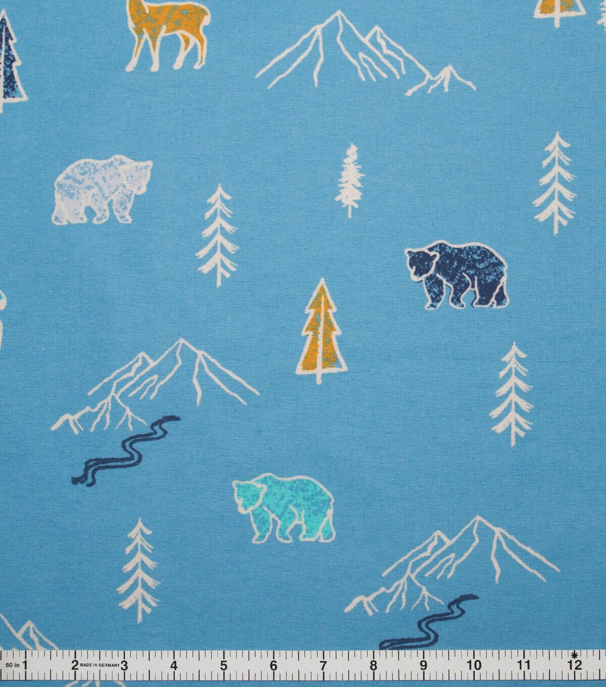 POP! Super Snuggle Wilderness Animal Flannel Fabric