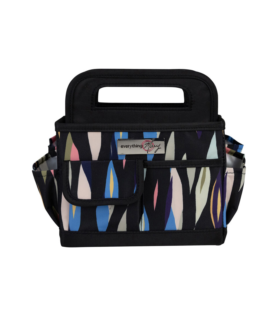 Everything Mary 9 Abstract Striped Collapsible Craft Caddy