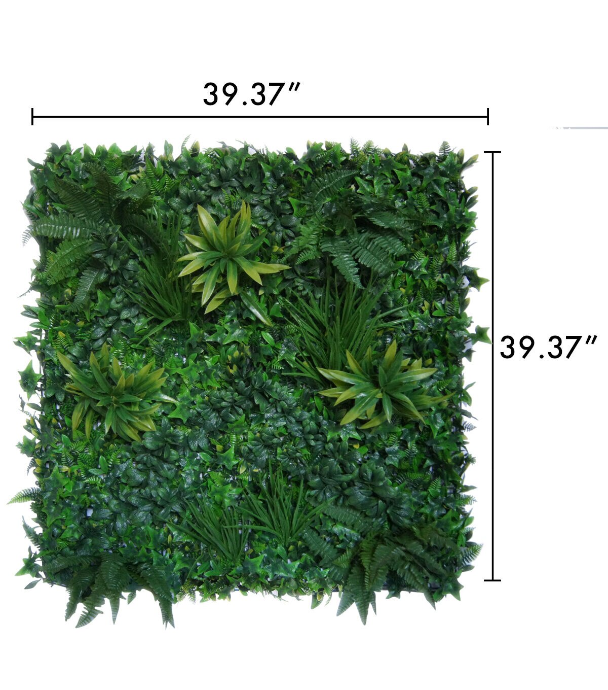 Greensmart Dekor 40 Artificial Jade Style Plant Living Wall Panel