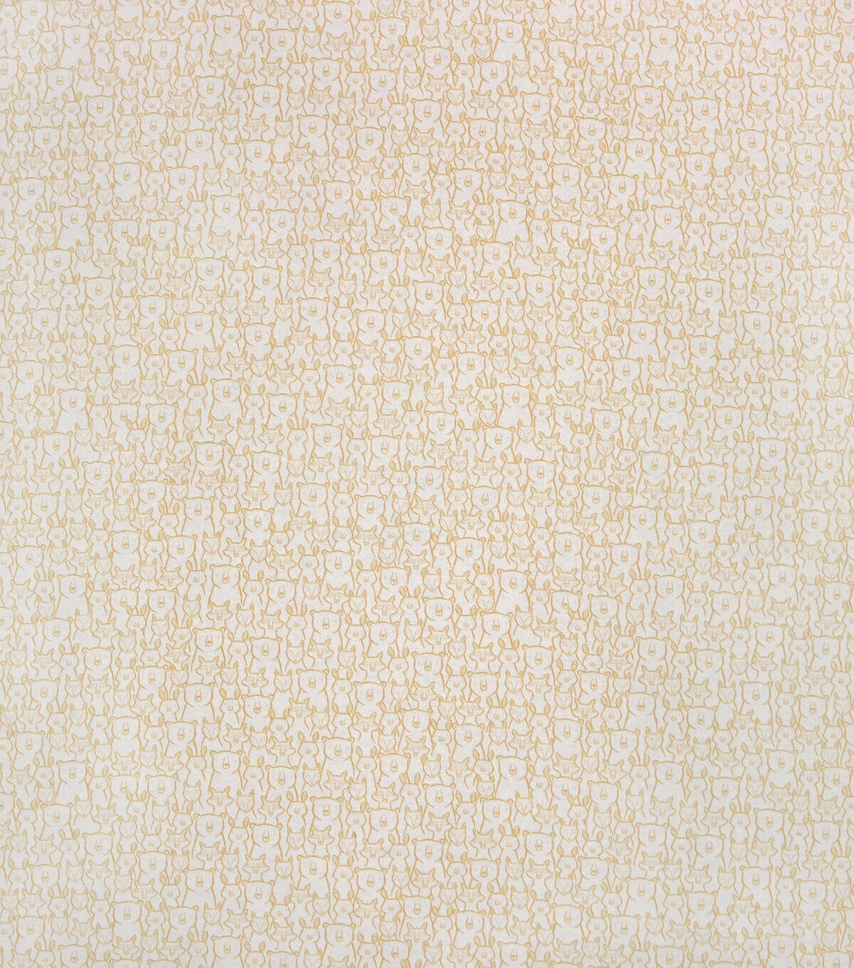 Packed Animals Neutral Super Snuggle Flannel Fabric