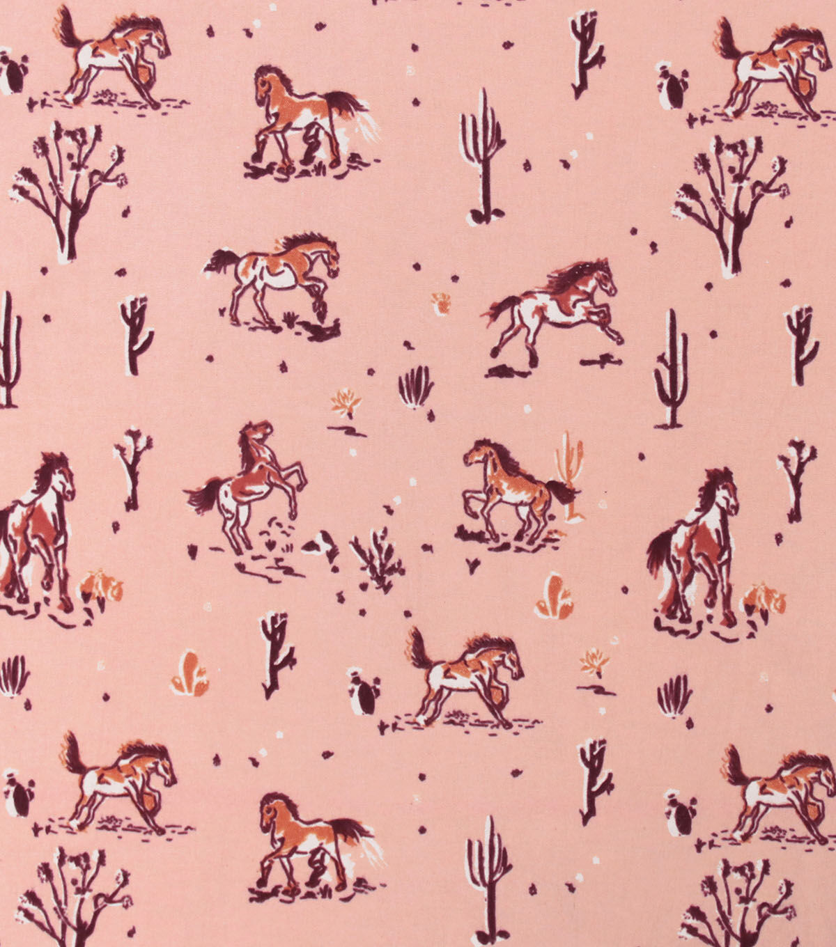 Wild Spirit Horses Super Snuggle Flanel Fabric