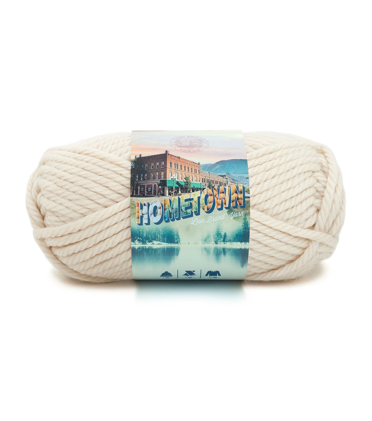 Lion Brand Hometown Super Bulky Acrylic Yarn