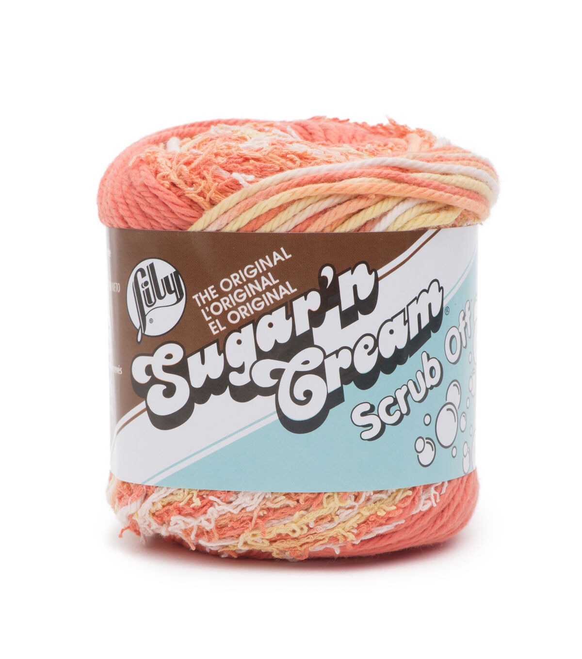 Lily Sugar'n Cream Scrub Off 106yds Worsted Cotton Yarn