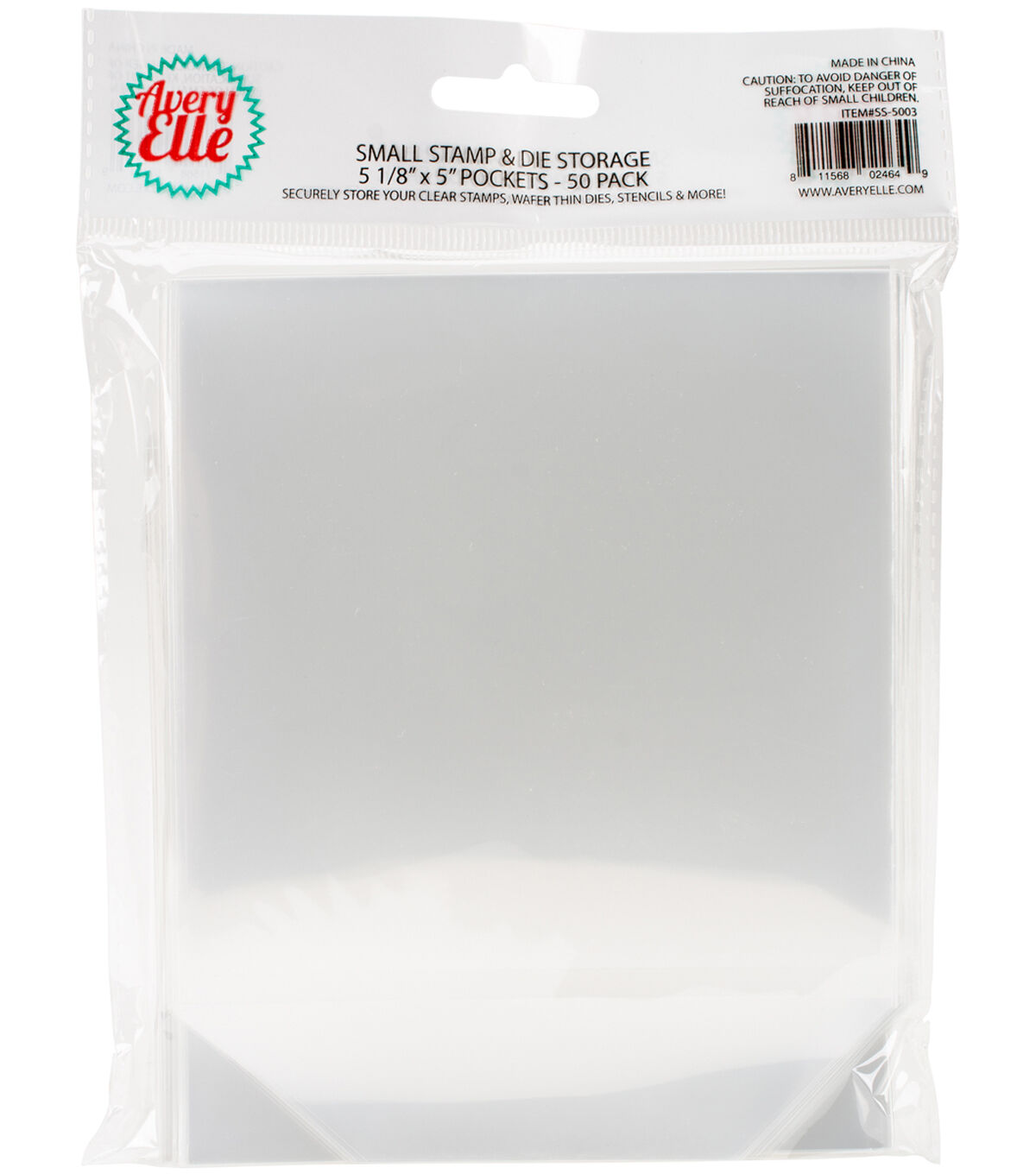 Avery Elle 5 Stamp & Die Storage Pockets 50pk