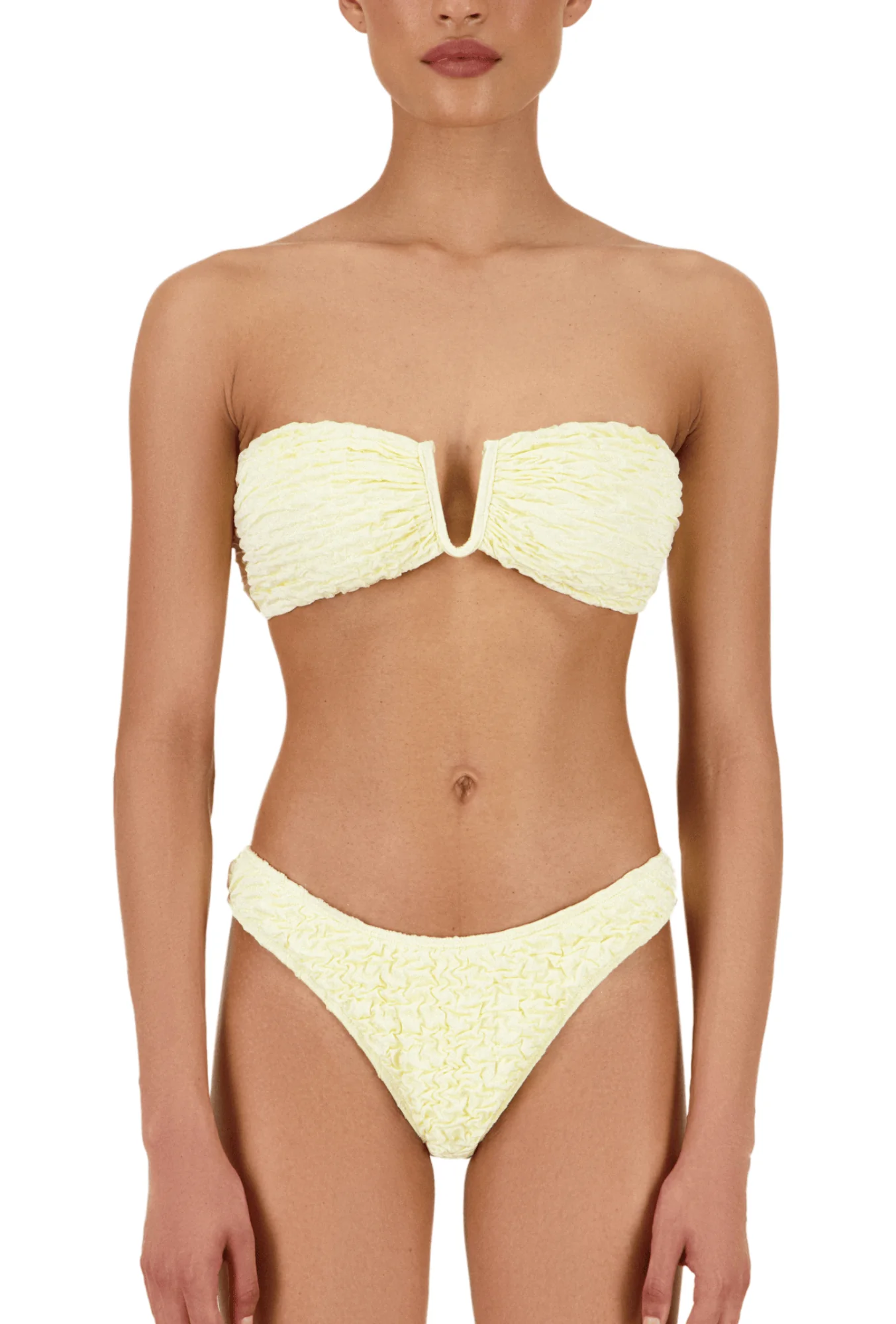 The Elin Top in Butter Luxe Crinkle