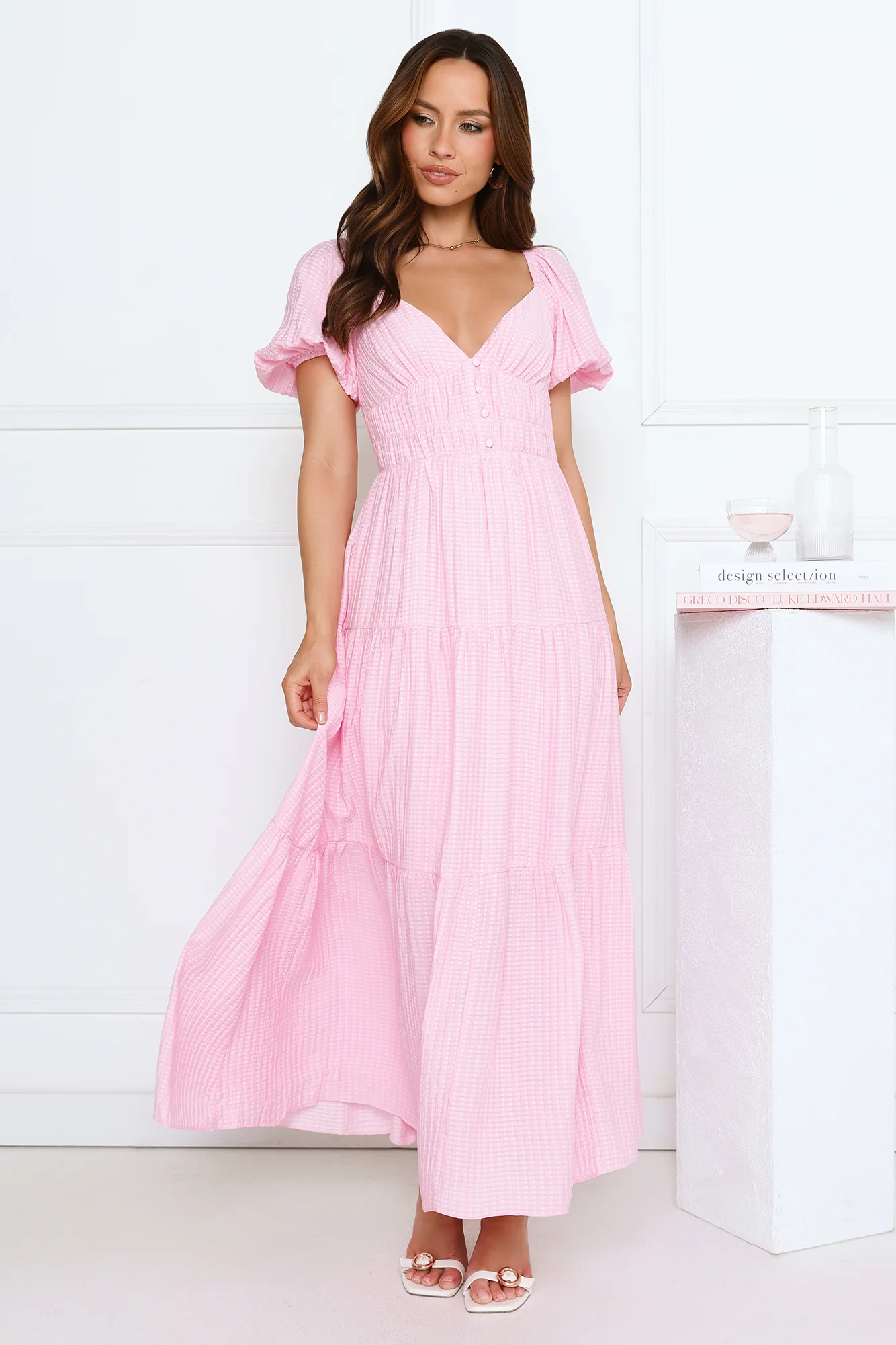 Main Stage Maxi Dress Pink