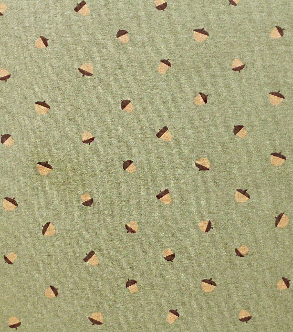 POP! Super Snuggle Fall Acorns Flannel Fabric