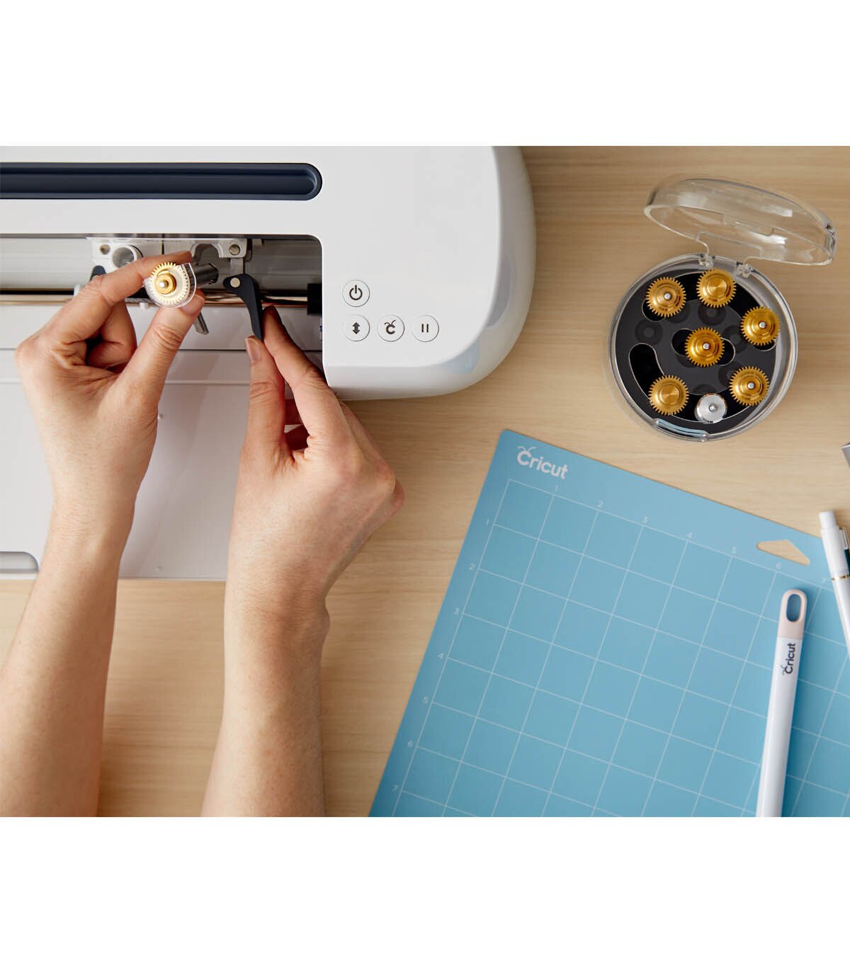 Cricut 4 Plastic Machine Tool Organizer