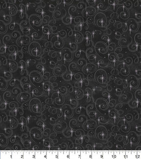 Fabric Traditions Swirls & North Stars Cotton Fabric by Keepsake Calico
