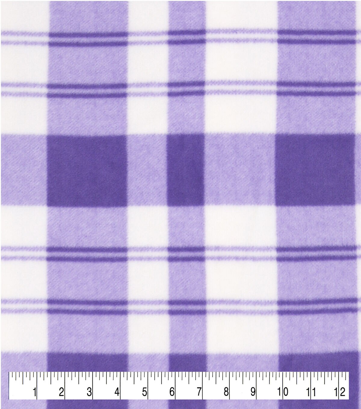 Yarn Plaid Anti Pill Plush Fabric