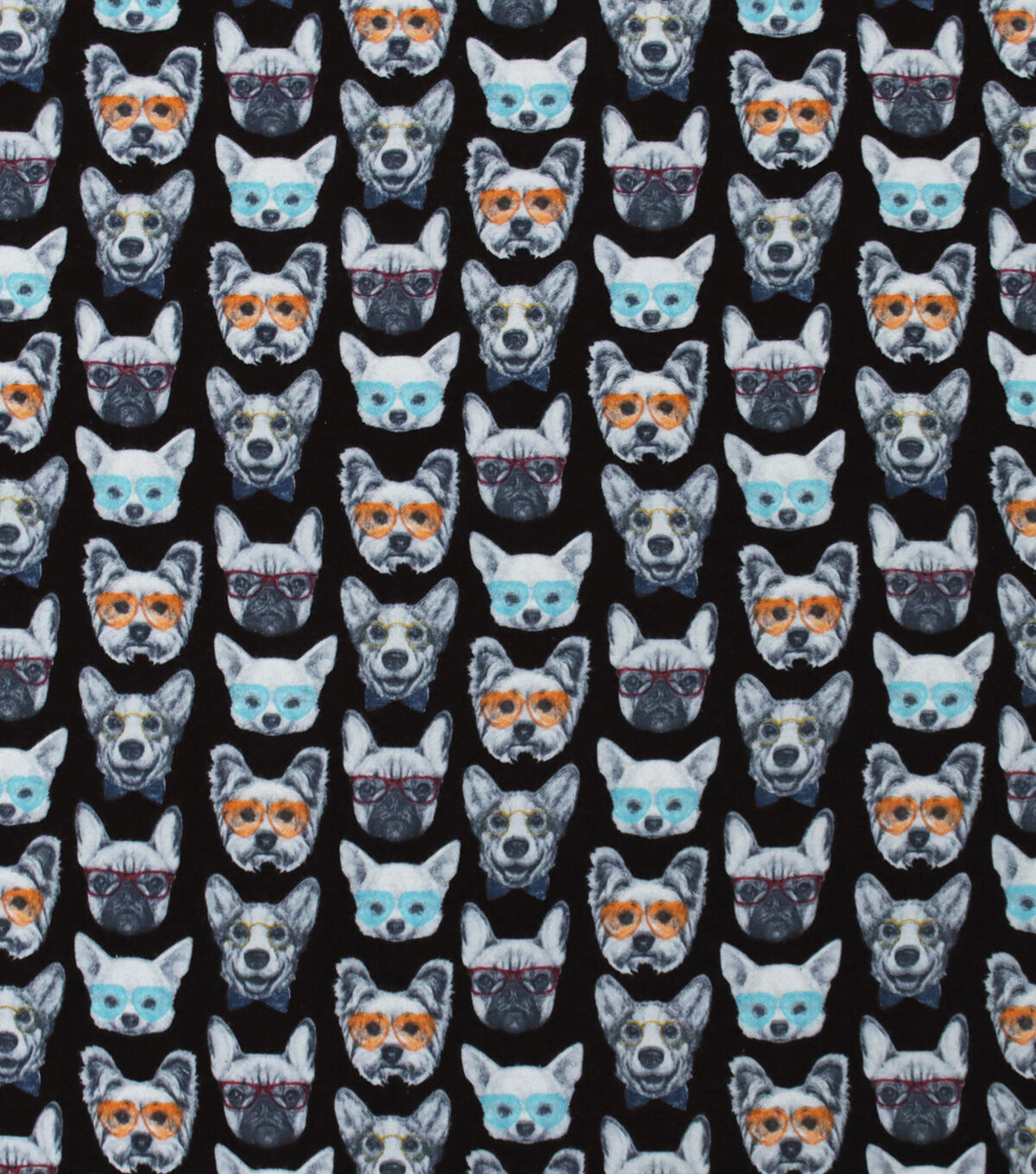Cool Dogs Super Snuggle Flannel Fabric
