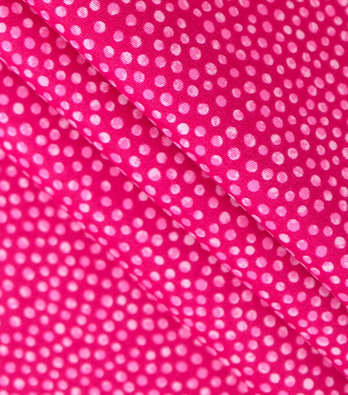 Pink Painterly Two Tone Dot Cotton Fabric by Keepsake Calico
