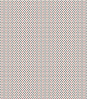 Tiny Red Blue Stars Super Snuggle Flannel Fabric