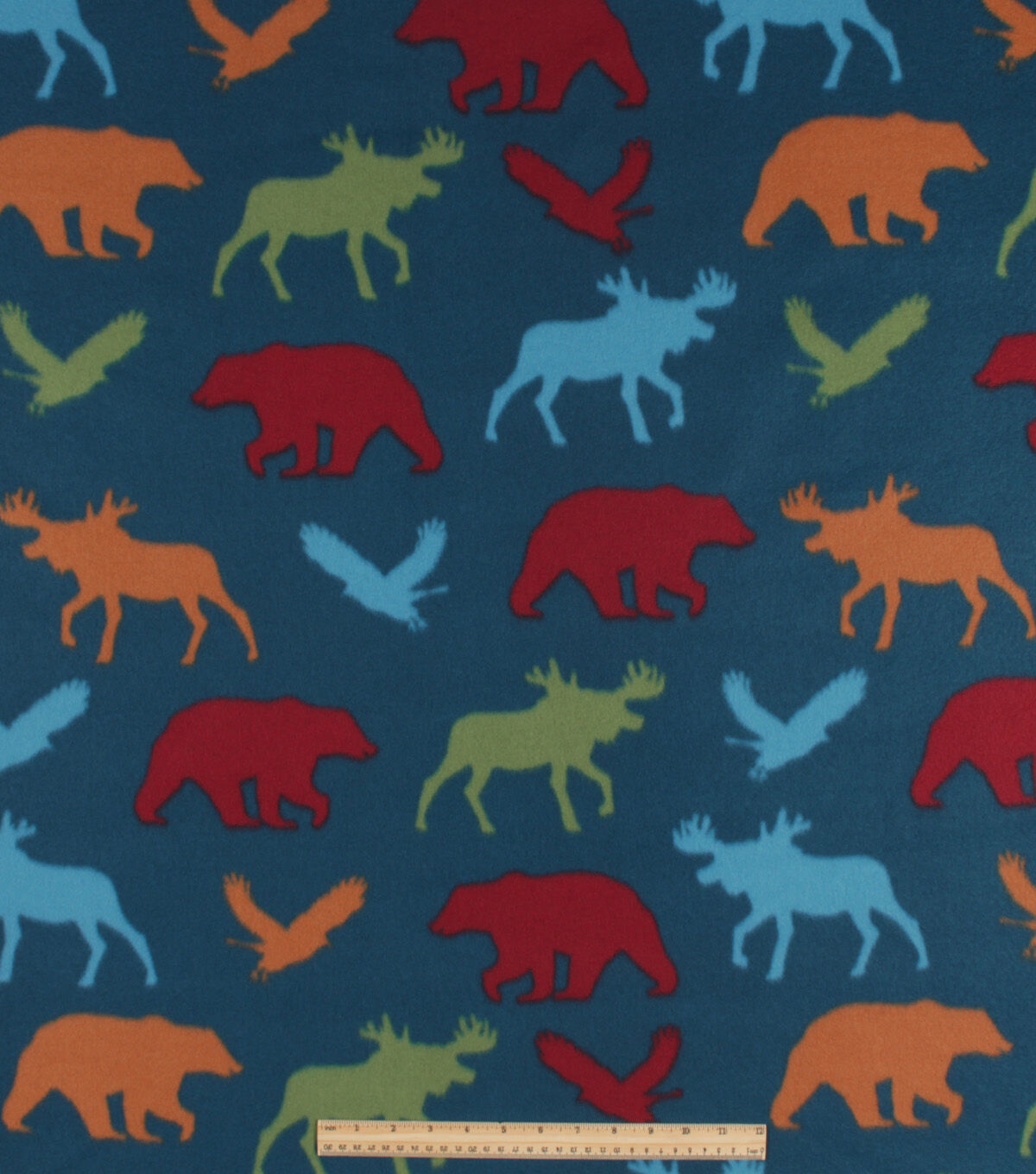 Wilderness Blizzard Fleece Fabric