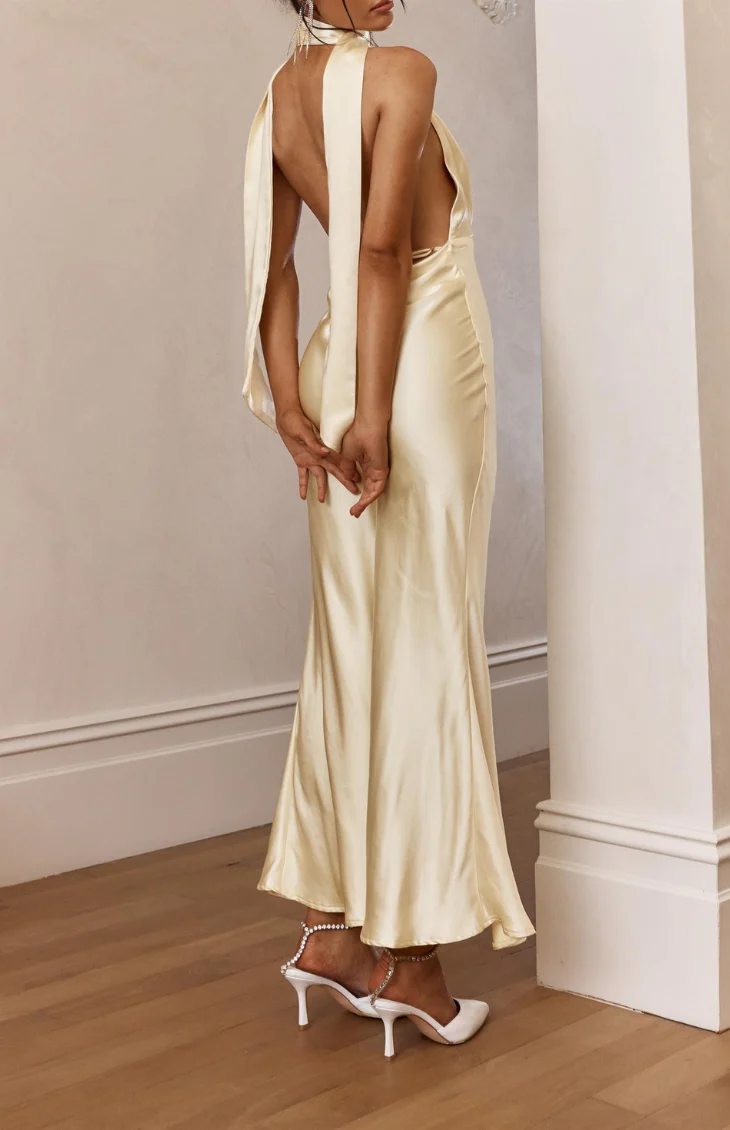 Matilda Halter Maxi Dress