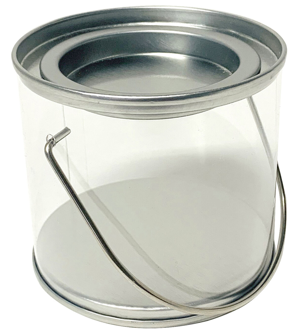 Everything Mary 2.5 x 3.5 Plastic Can With Aluminum Lid & Handles