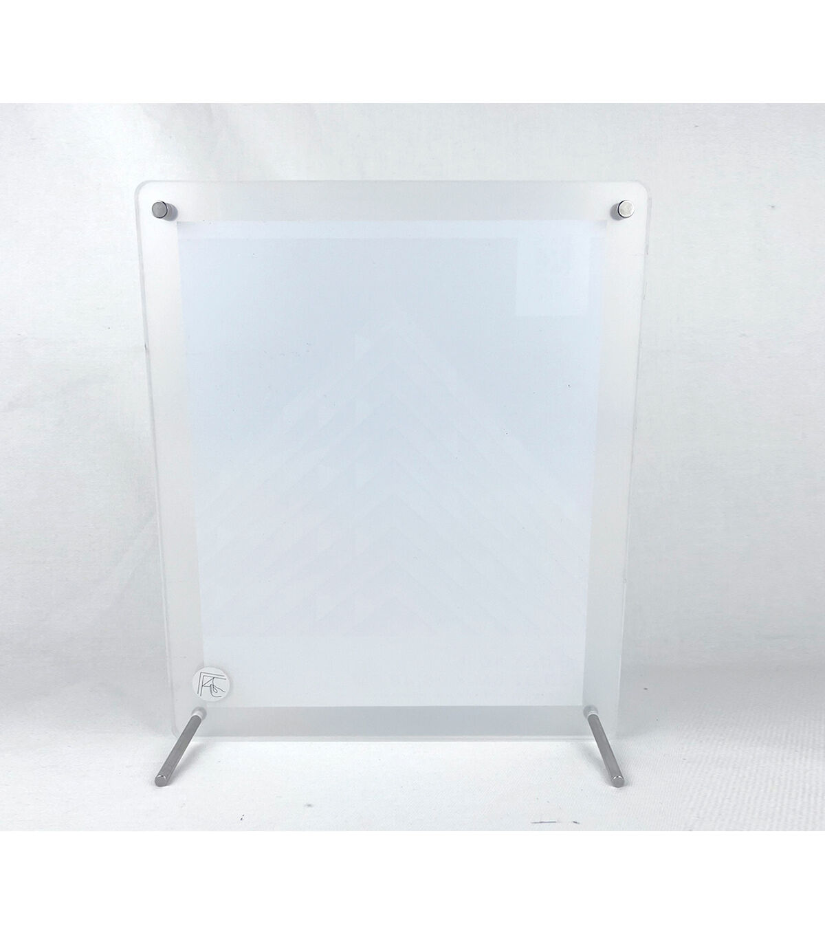 8 x 10 Acrylic Tabletop Picture Frame With Metal Legs by Place & Time