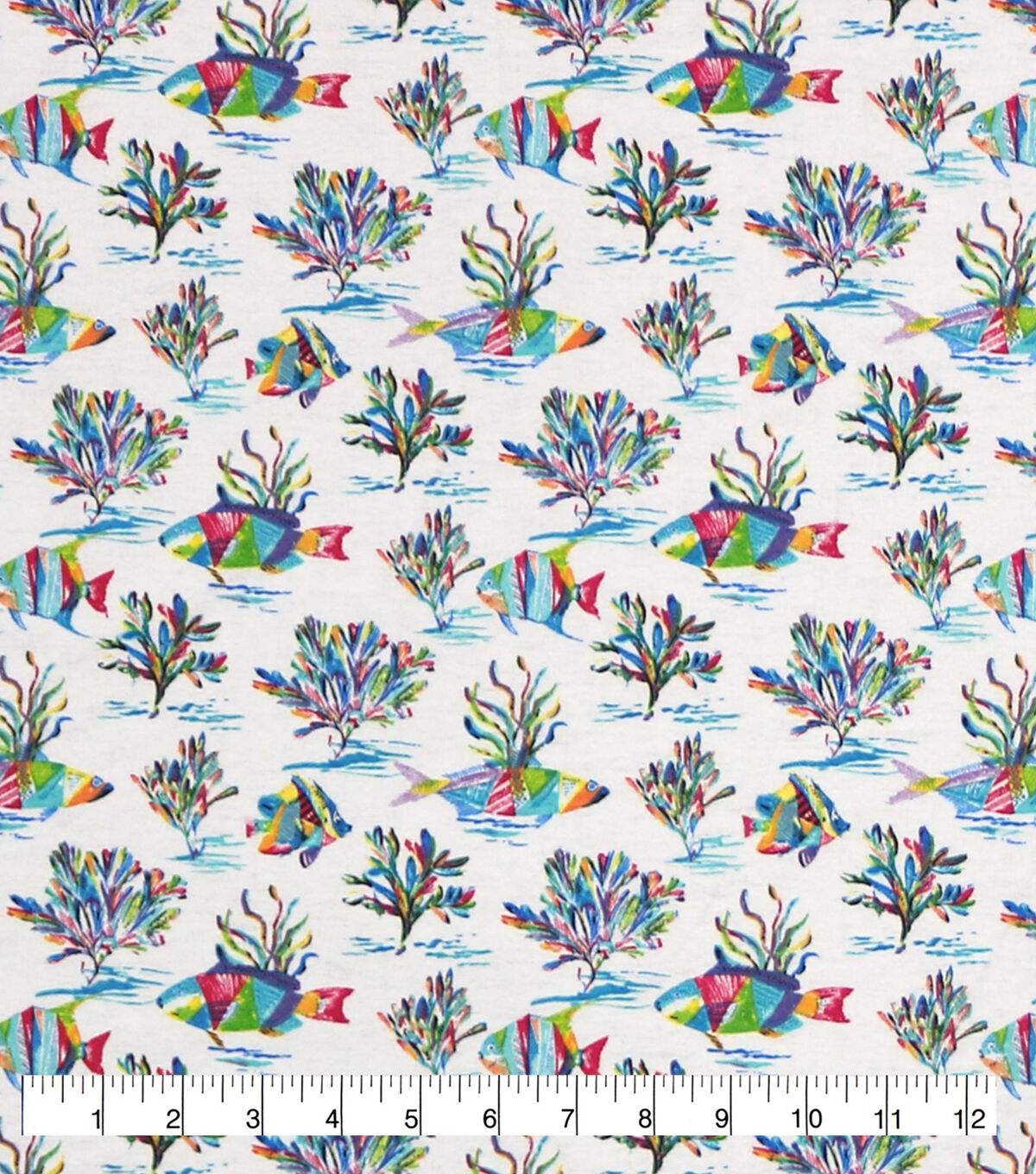 Bright Ocean Super Snuggle Flannel Fabric