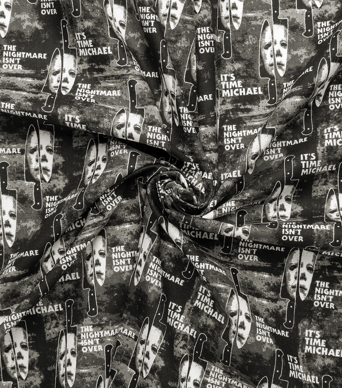 Halloween Nightmare Isnt Over Cotton Fabric