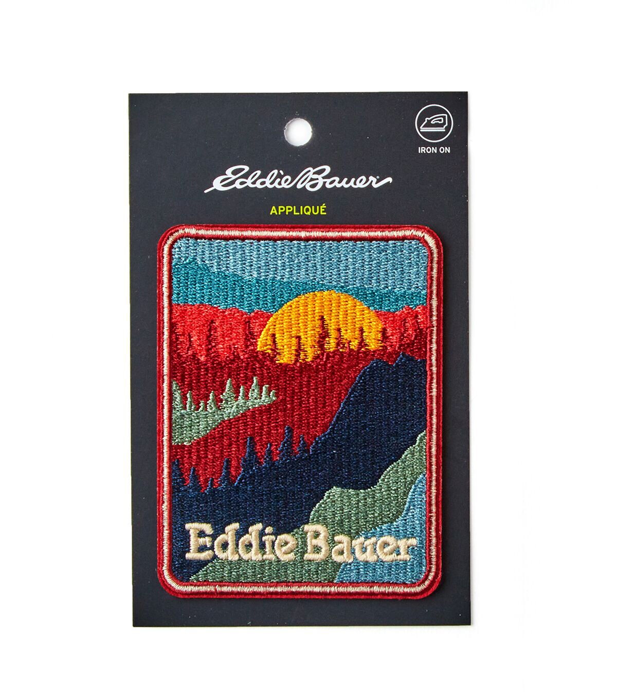 Eddie Bauer 3.5 Forest Sunset Iron On Patch