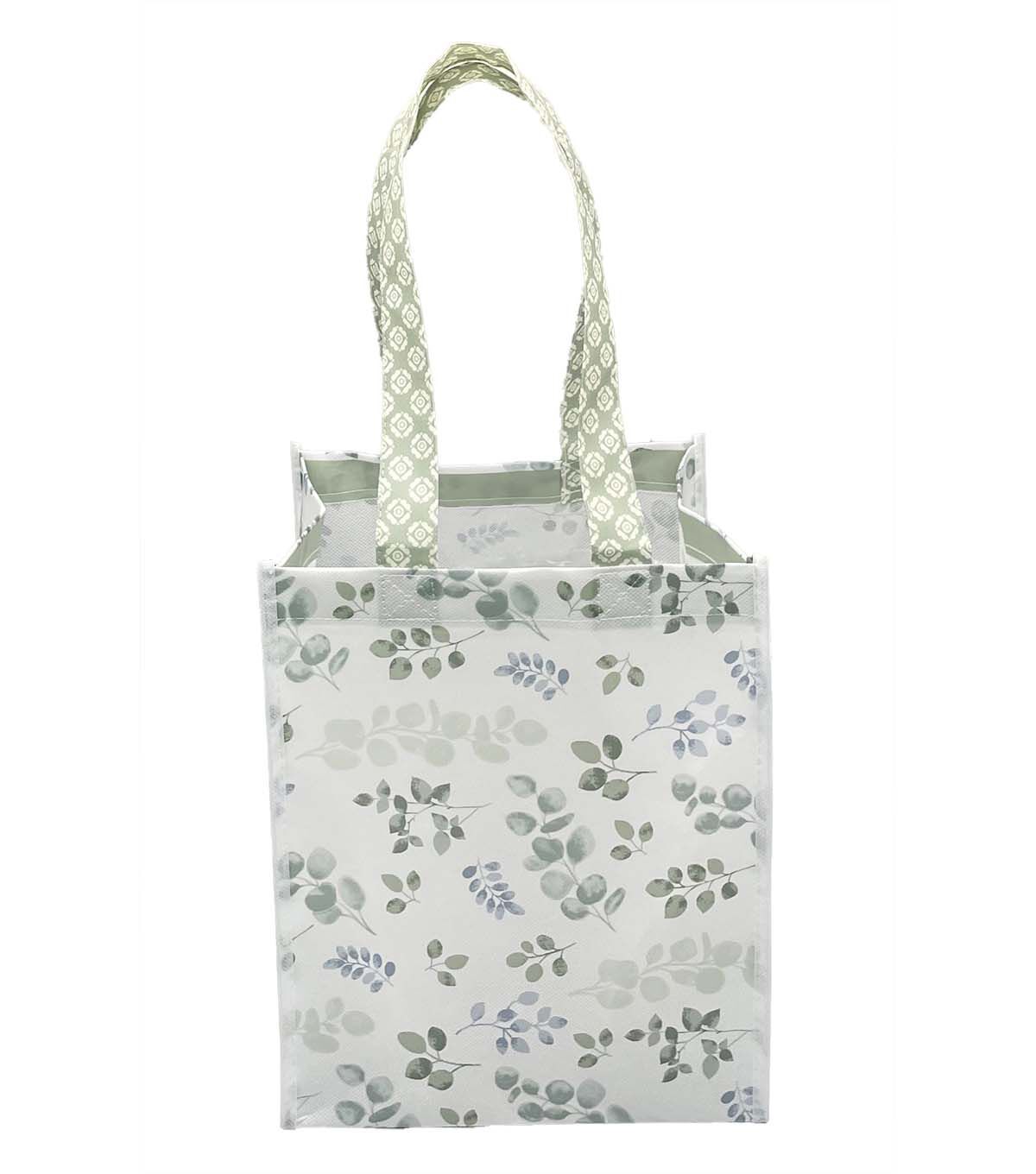 11.5 Plant Go Green Reusable Tote Bag