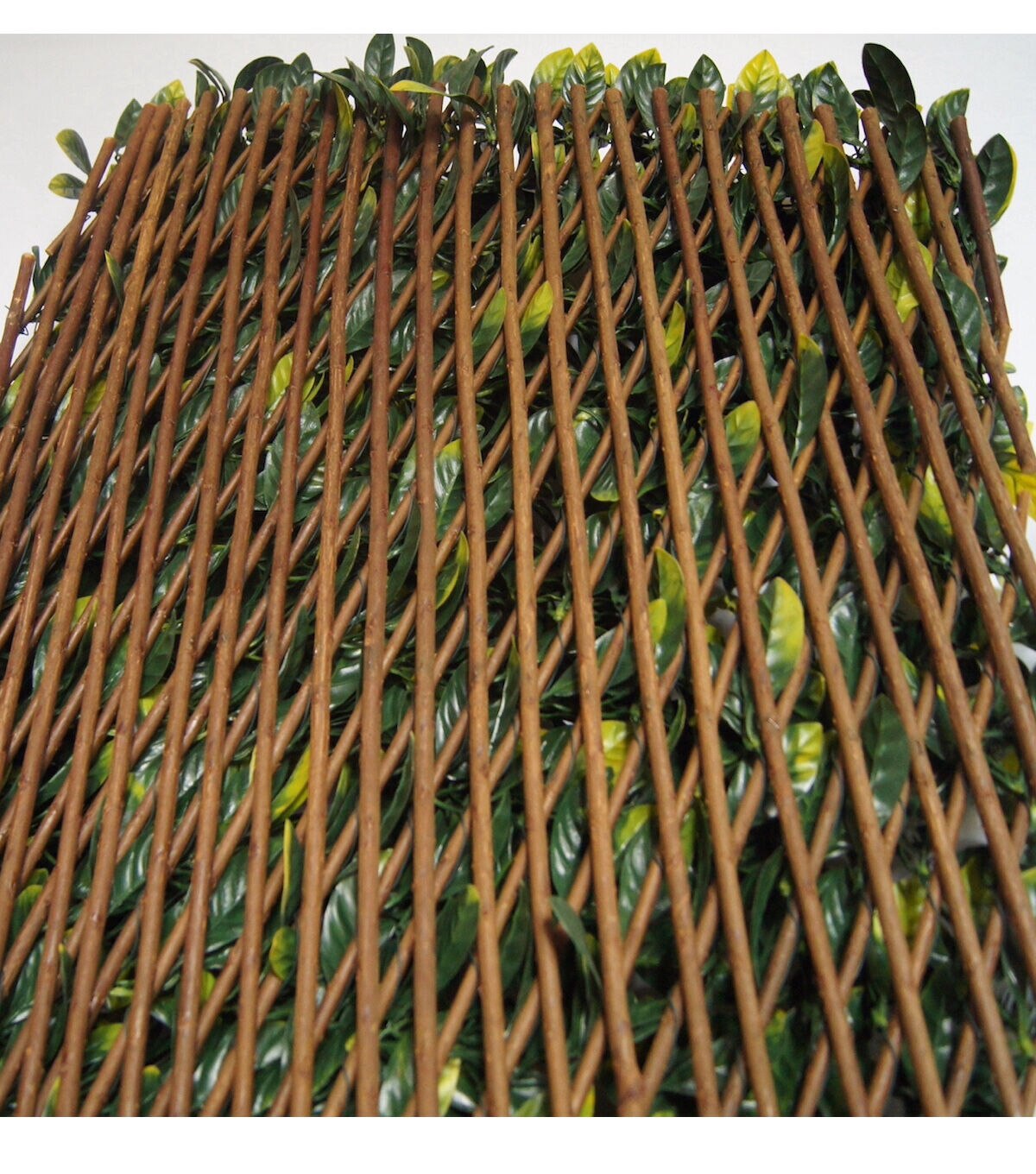 Greensmart Dekor 51 x 26 Expandable Lemon Leaf Lattice Screen