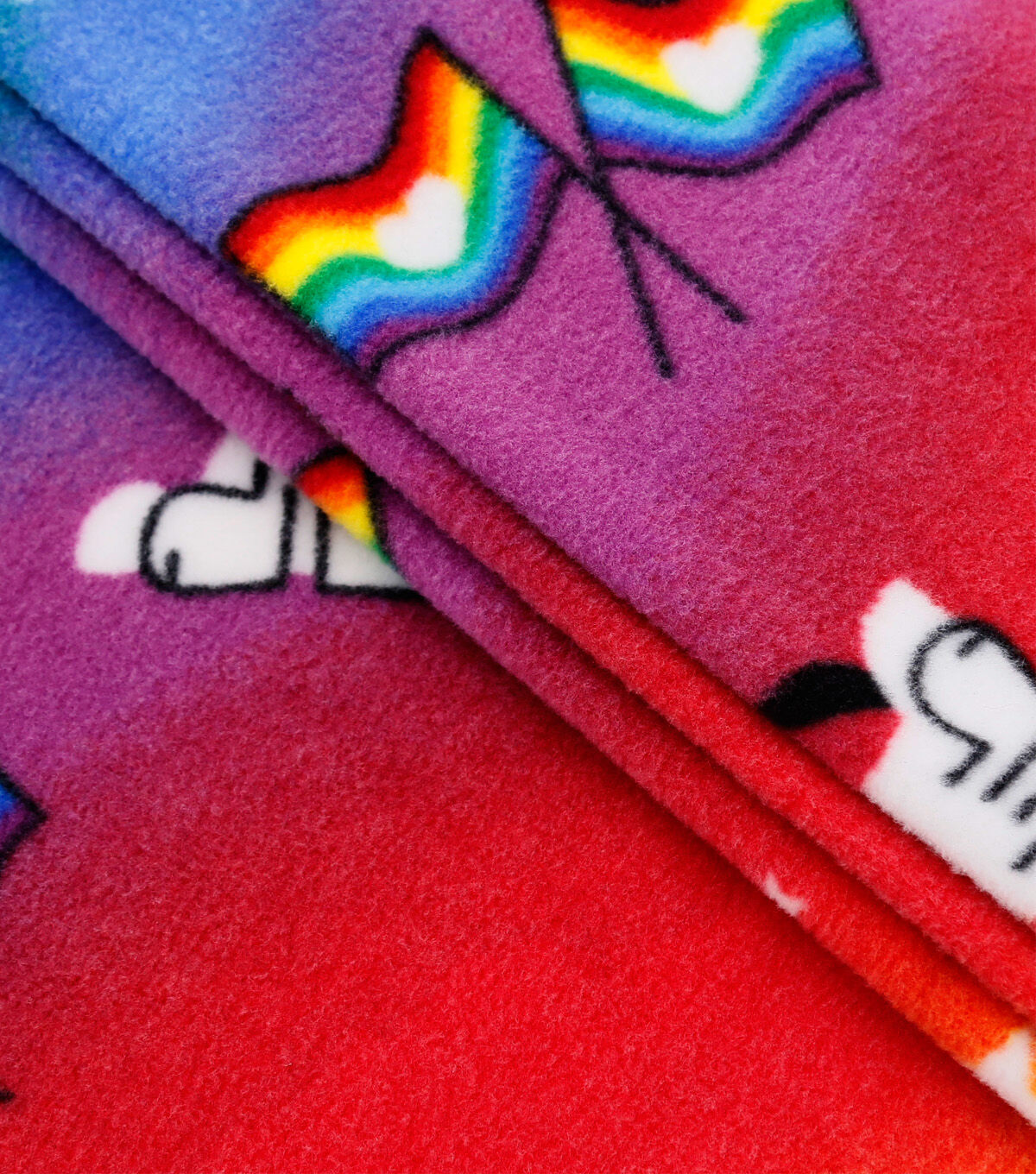 Pride Dogs Anti Pill Fleece Fabric